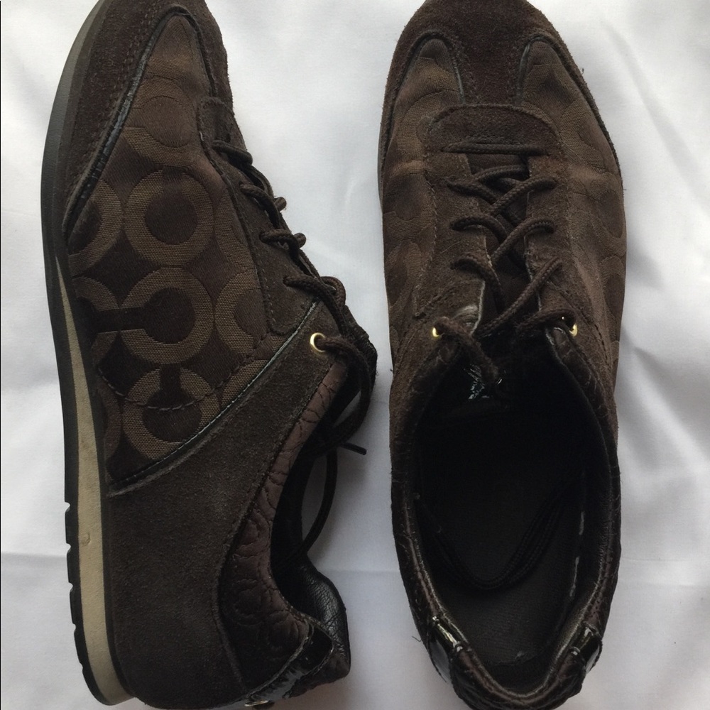 Coach lace up shoes